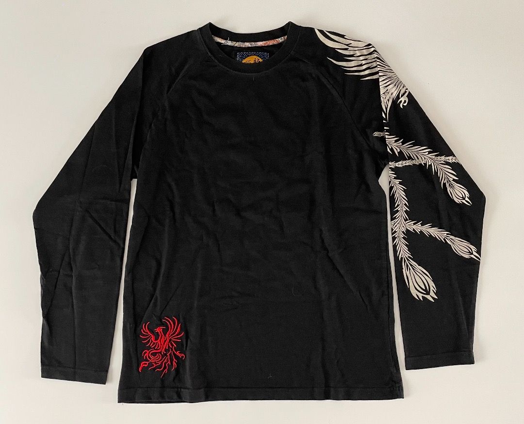 Japanese long sleeve shirts best sale