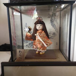 Japanese doll display case discount for sale