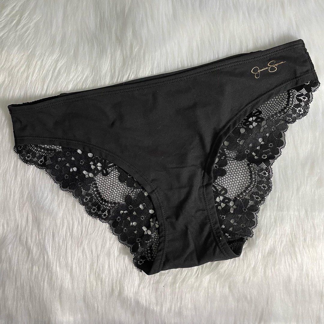 Jessica Simpson Laced Panty Underwear Thong Cotton, Women's Fashion,  Undergarments & Loungewear on Carousell