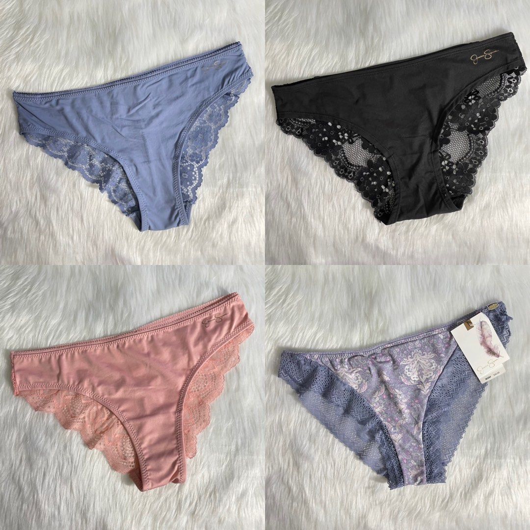 Jessica Simpson Laced Panty Underwear Thong Cotton, Women's Fashion,  Undergarments & Loungewear on Carousell