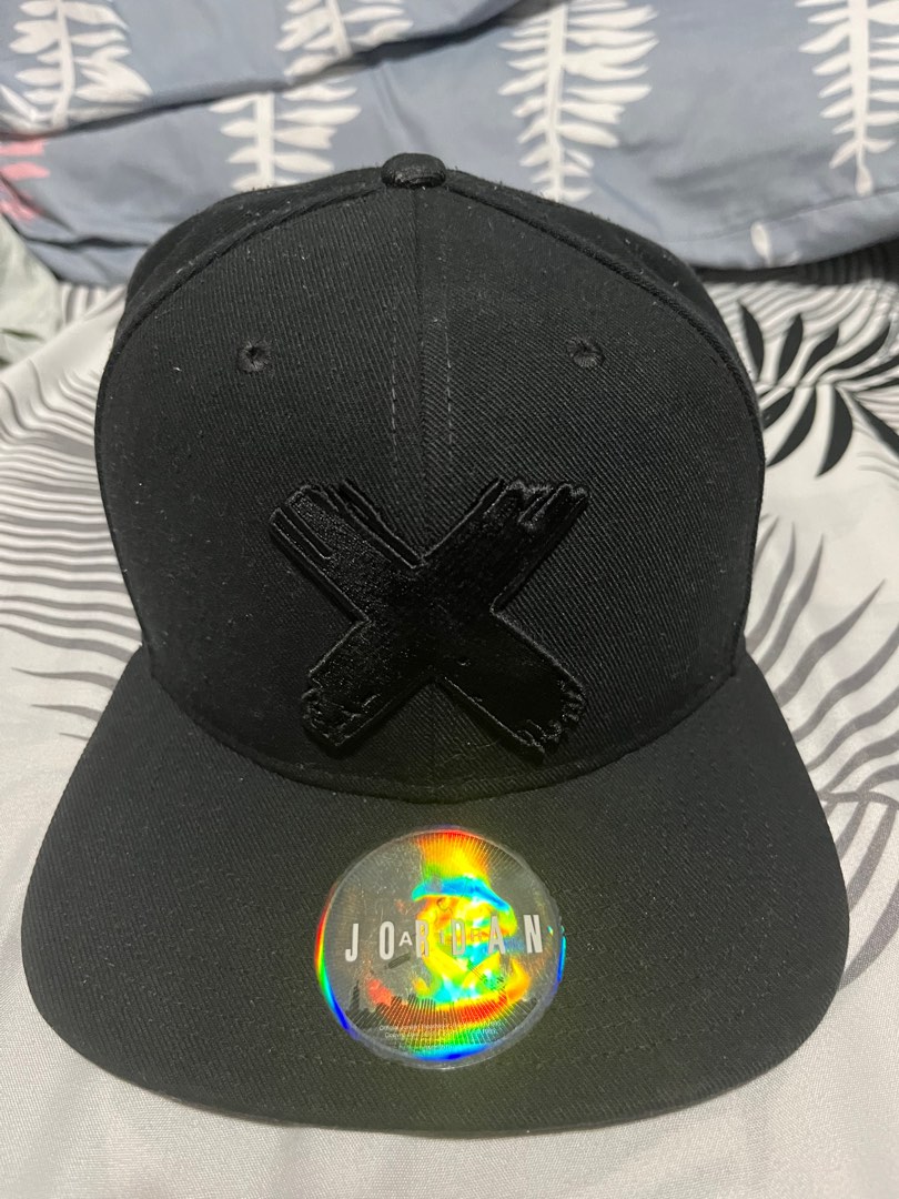 Jordan Banned snapback triple Black cap snapback Men s Fashion