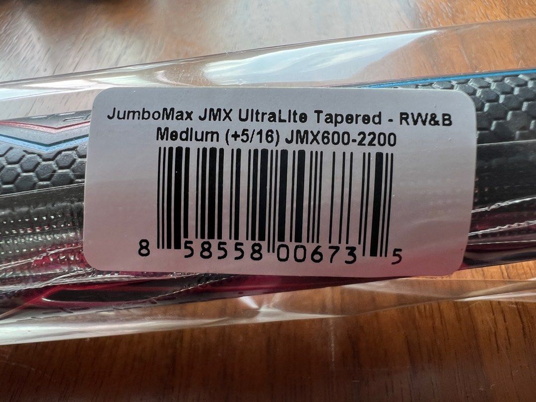 JumboMax GRIP UltraLite Str8 Tech Medium Size, Sports Equipment, Sports