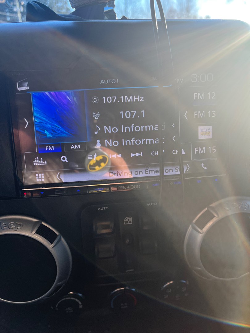 Kenwood deck , 1200 watt amp , JLB 12 inch ,subwoofer , last years