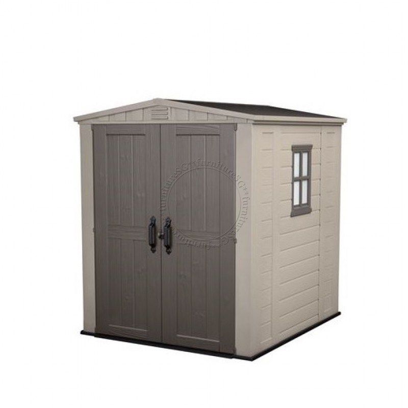 Keter 6x6 outdoor shed, Furniture & Home Living, Furniture, Shelves