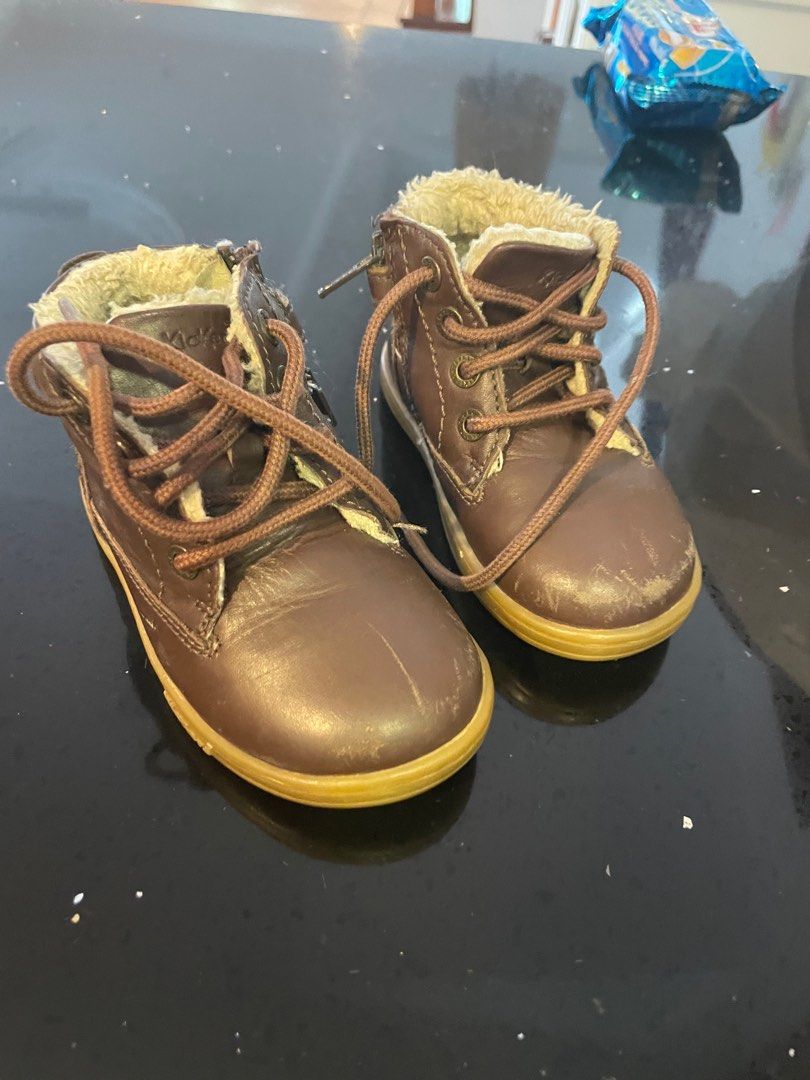 Kickers top winter boots