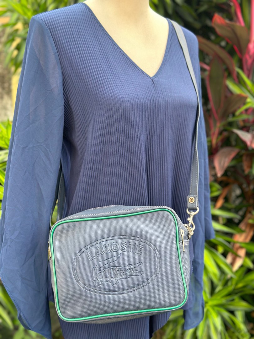 Lacoste sling bag, Women's Fashion, Bags & Wallets, Crossbody Bags on