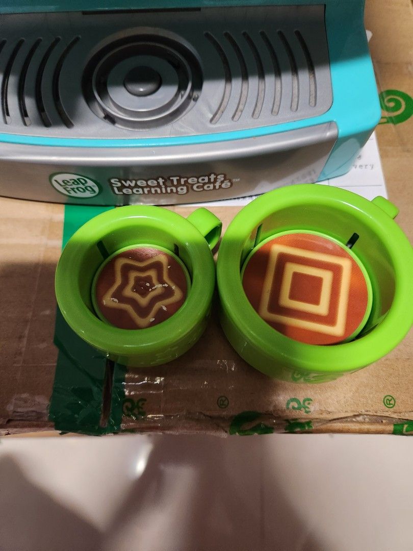 Leapfrog Coffee Machine Sweet treats cafe, Hobbies & Toys, Toys & Games