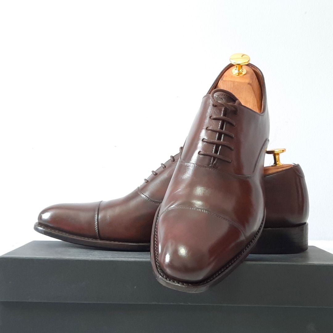 Full grain leather shoes goodyear welted hotsell