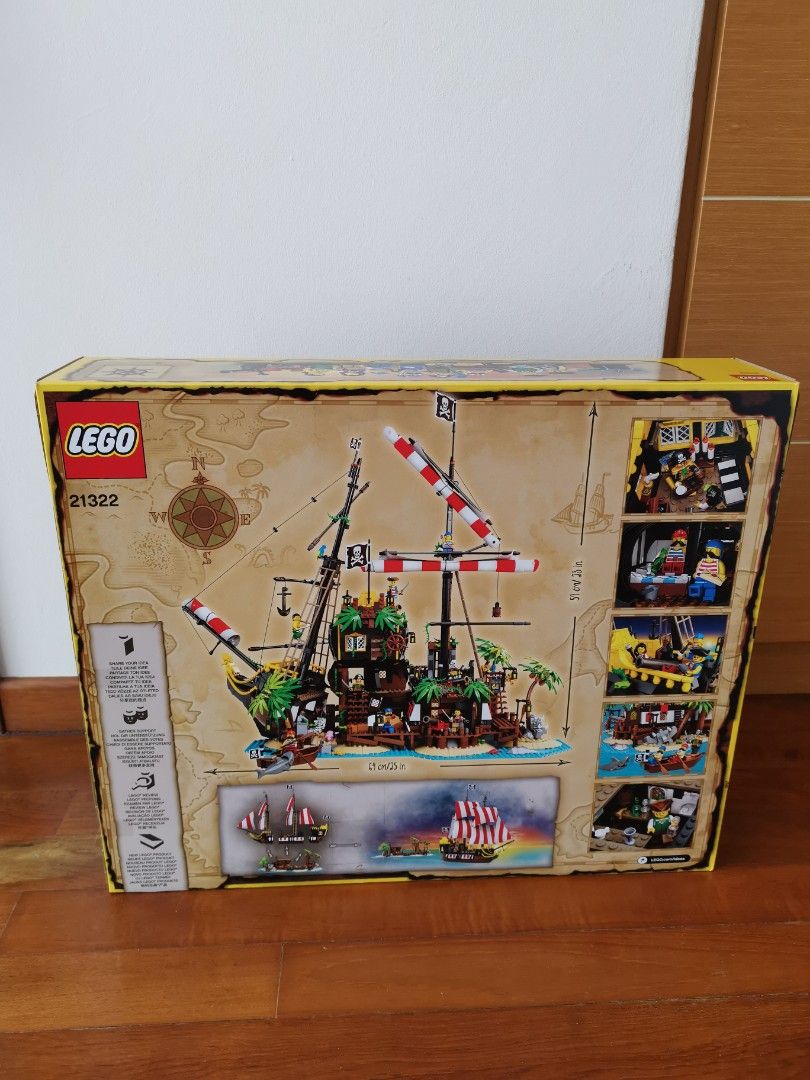 Lego 21322 - Pirates of Barracuda Bay, Mint box!, Hobbies & Toys, Toys ...