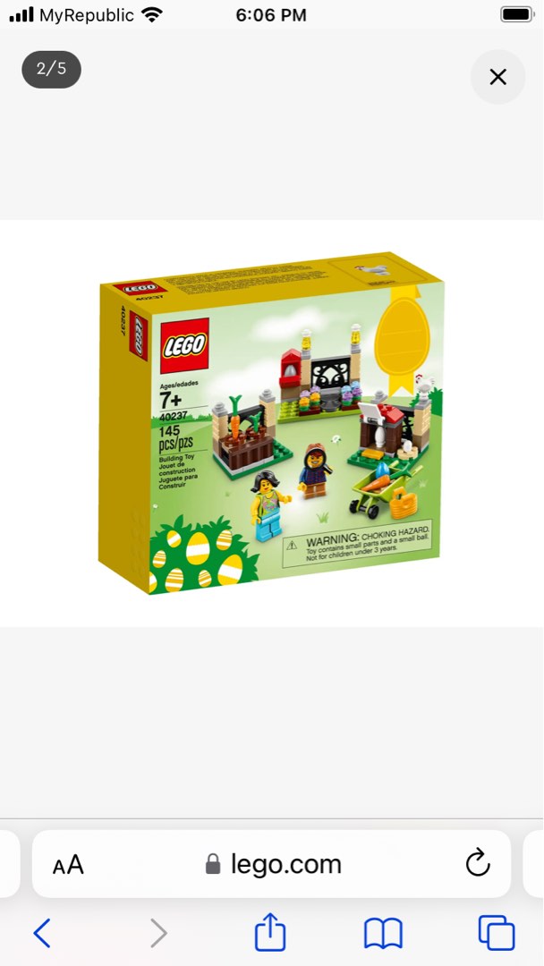 Lego 40237 online easter egg hunt