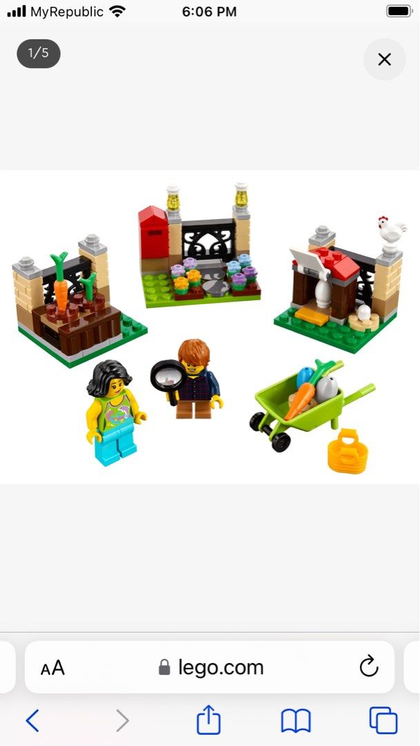 LEGO 40237 Easter Egg Hunt Hobbies Toys Toys Games on Carousell