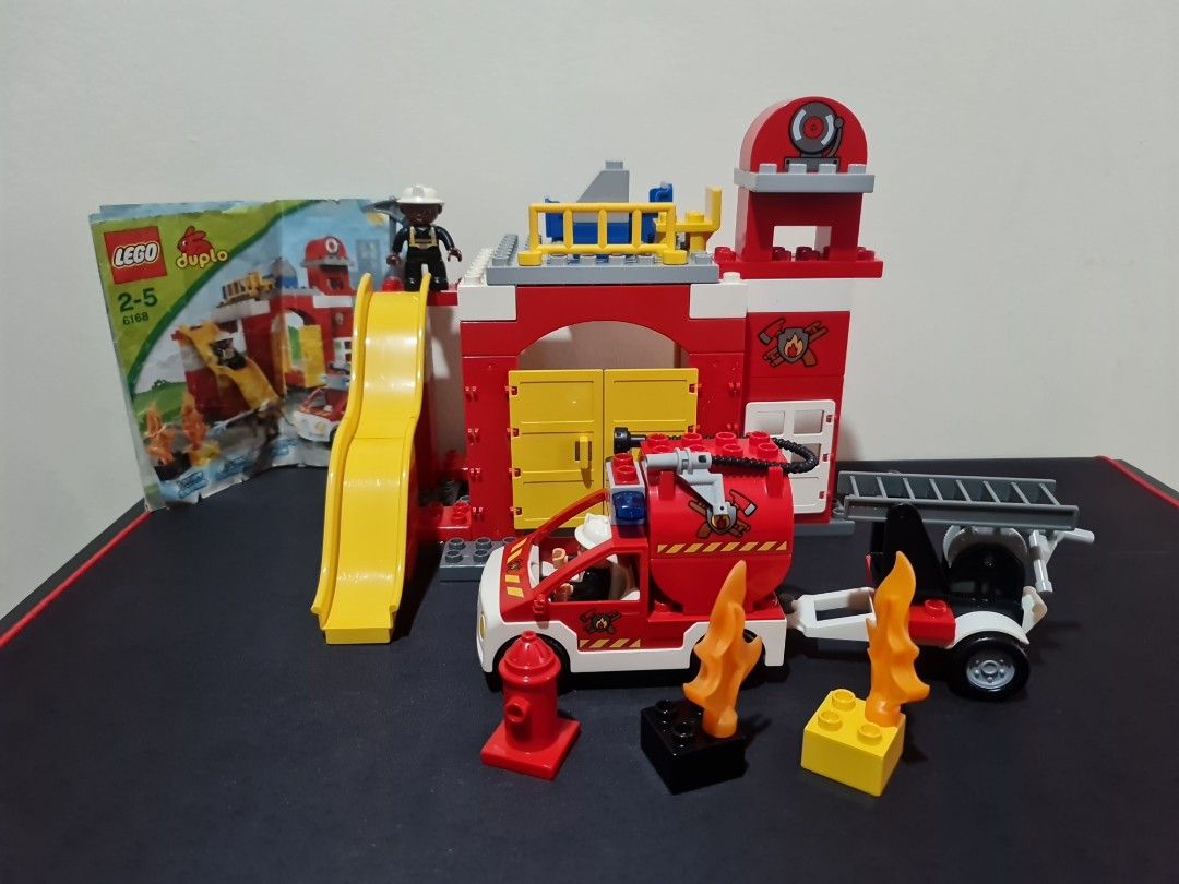 Duplo Fire station 6168, Hobbies Toys Games on Carousell