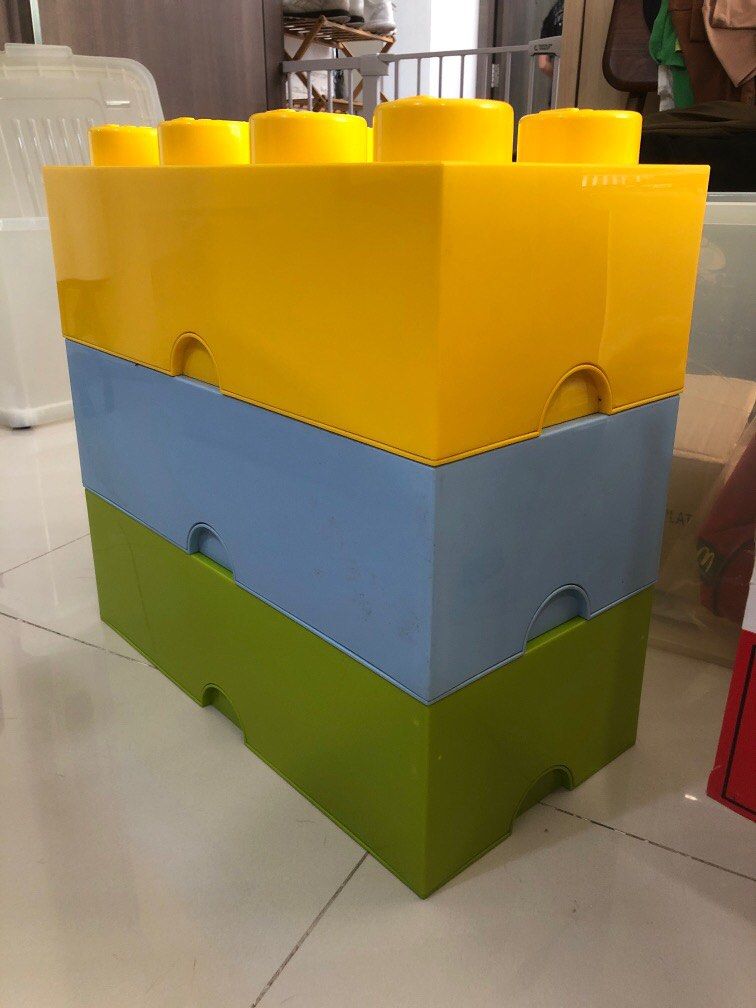 Lego Storage Box, Hobbies & Toys, Toys & Games on Carousell