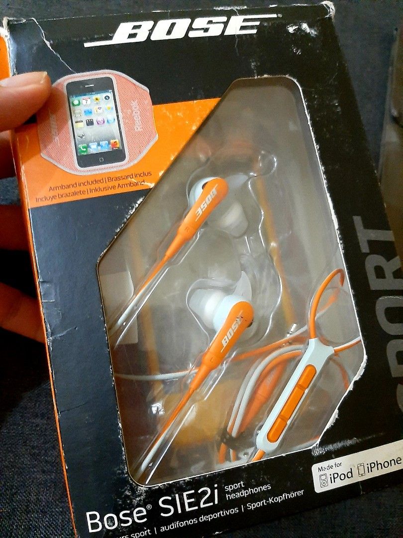 Limited Edition Genuine Bose SEI2i Rebook Collab Audio Earphones on Carousell