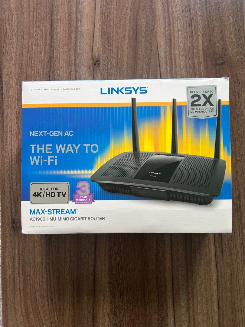 Linksys Wifi Router, Computers & Tech, Parts & Accessories, Networking ...