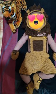 Lion Crochet costume