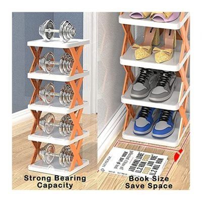 1pc Folding Shoe Rack, Dormitory Simple Shoes Shelf, Mini Foldable  Multi-layer Free Installation Space Saving Shoe Rack, Small Shoes Storage  Rack