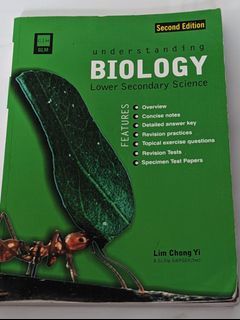 Lower sec biology assessment book