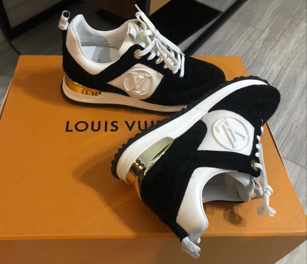 LV runaway black sneaker, Luxury, Sneakers & Footwear on Carousell