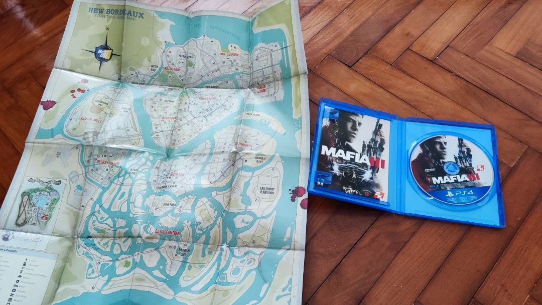 Mafia III Standard Edition (PlayStation 4, PS4) CIB w/ Map + Manual SHIPS  FREE 710425476662 