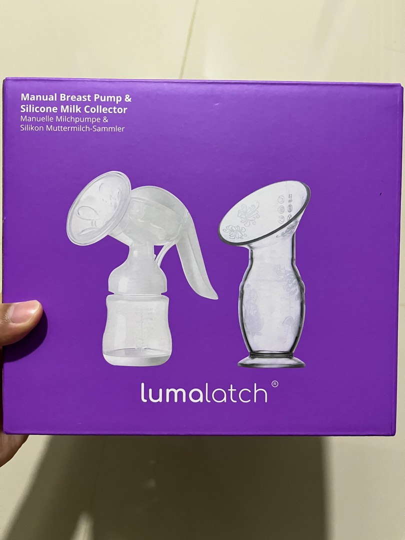 Manual Breast Pump & Silicone Milk Collector, Babies & Kids, Nursing