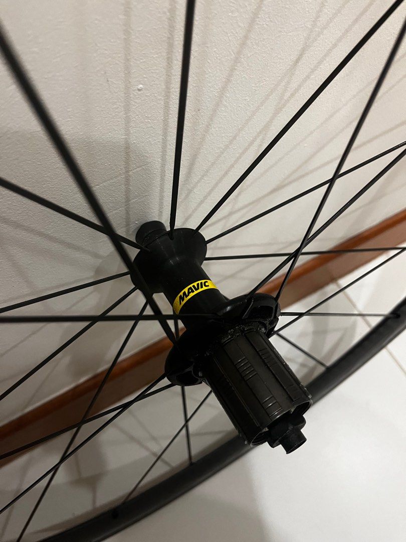 Mavic Cosmic Carbon Wheels, Sports Equipment, Bicycles & Parts, Parts ...