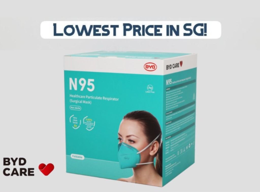 Medical Grade N95 Mask, Health & Nutrition, Face Masks & Face Shields
