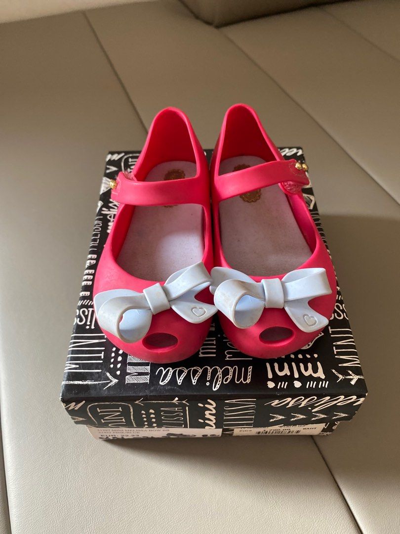 Mini Melissa Girl shoe, Babies & Kids, Babies & Kids Fashion on Carousell
