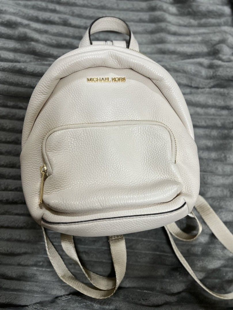 MICHAEL KORS ERIN LEATHER BACKPACK, Women's Fashion, Bags & Wallets,  Backpacks on Carousell