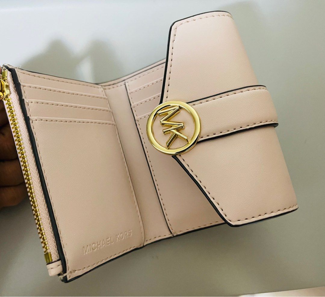 Michael Kors Signature Medium Carmen Flap Bifold Wallet, Women's