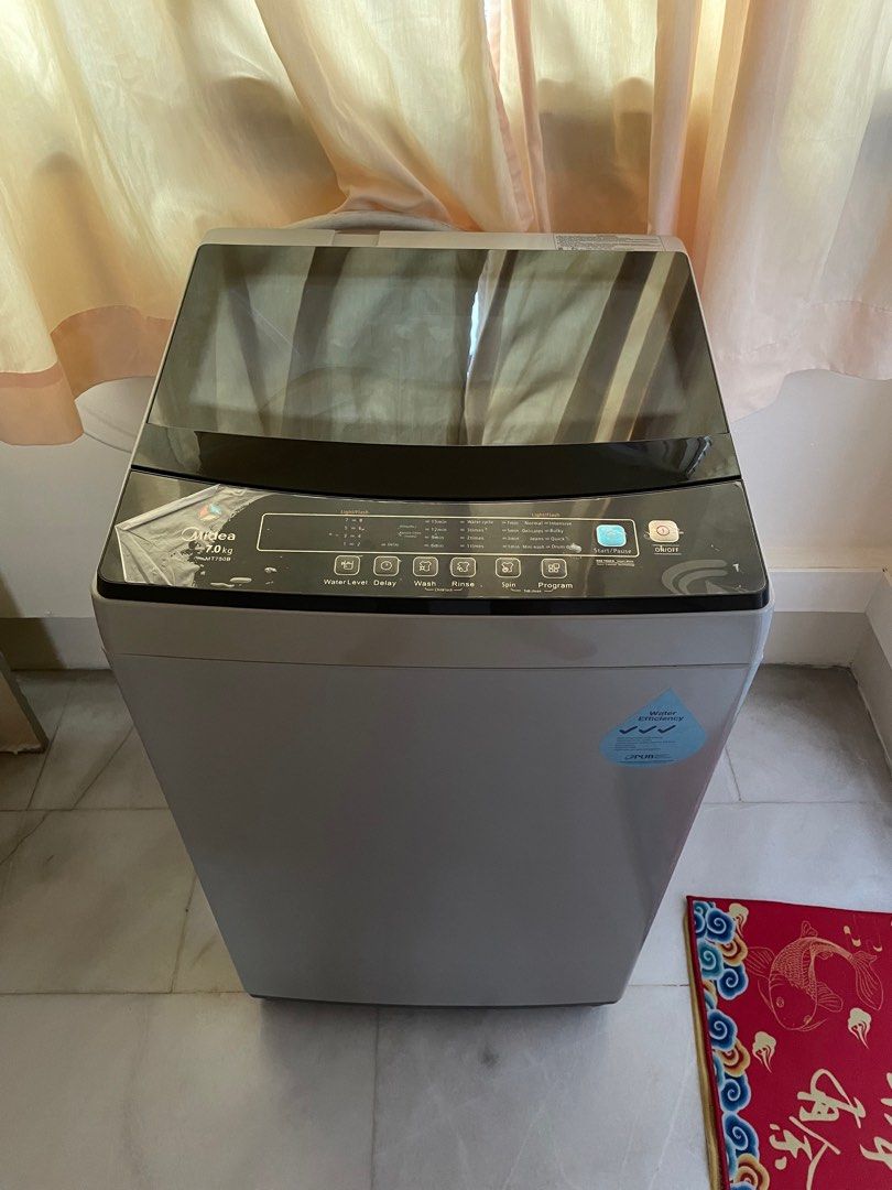 Midea Top Load Washing Machine 7kg MT750B, TV & Home Appliances
