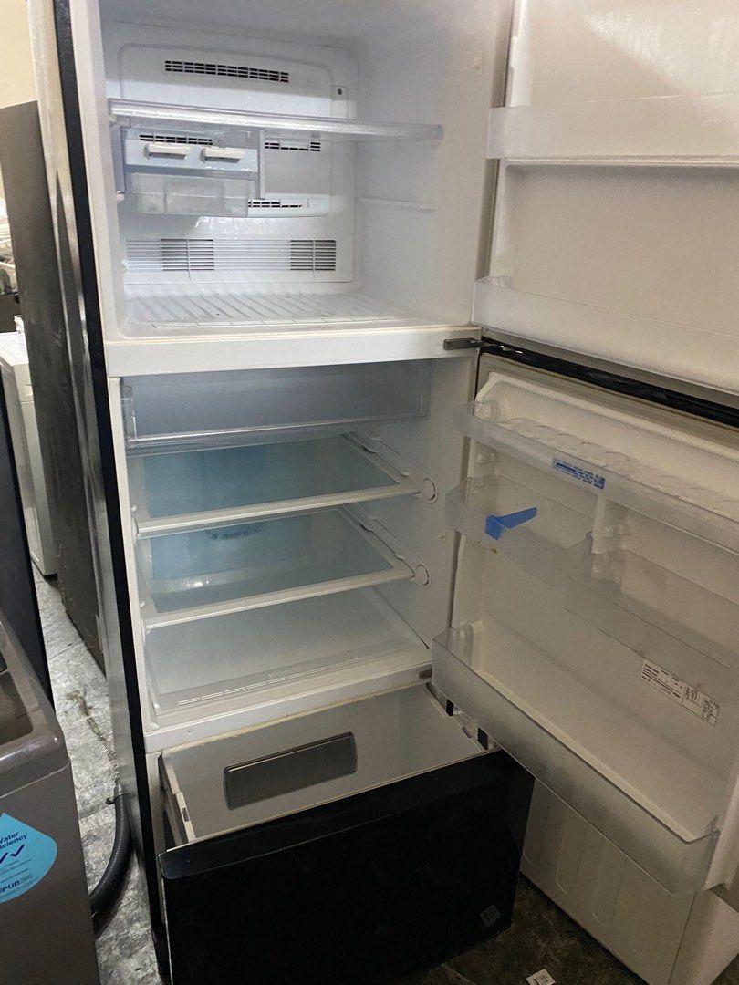 Mitsubishi 418l 3 doors fridge / refrigerator, TV & Home Appliances