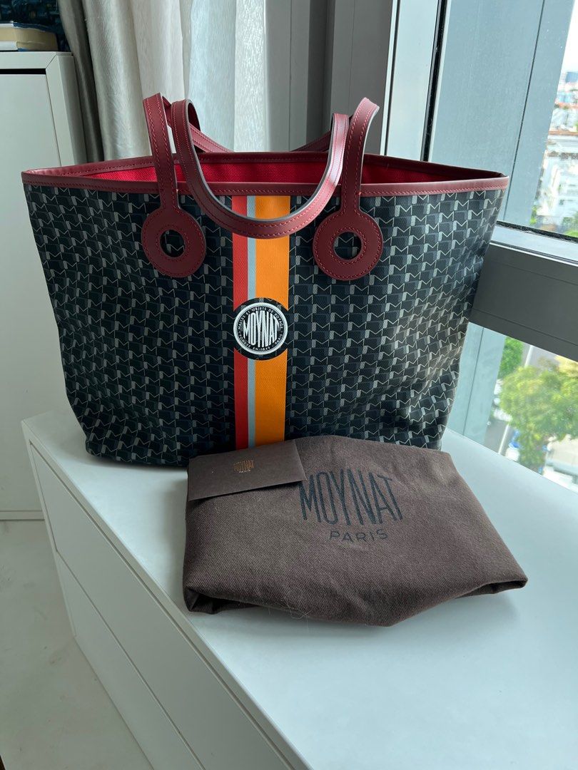 MOYNAT OH! TOTE DUO RUBAN MM BAG, Luxury, Bags & Wallets on Carousell
