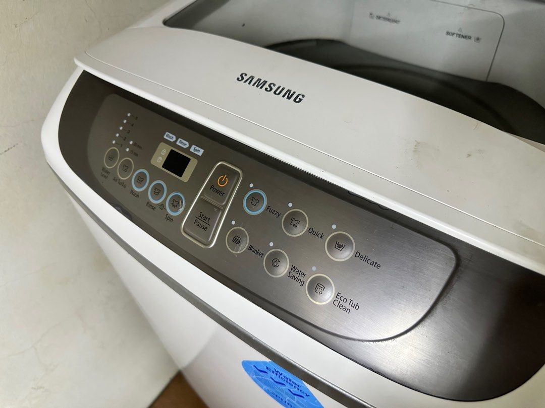 MUST BUY! SAMSUNG 8.5KG TopLoader Washing Machine WA85F5S3QRW, TV