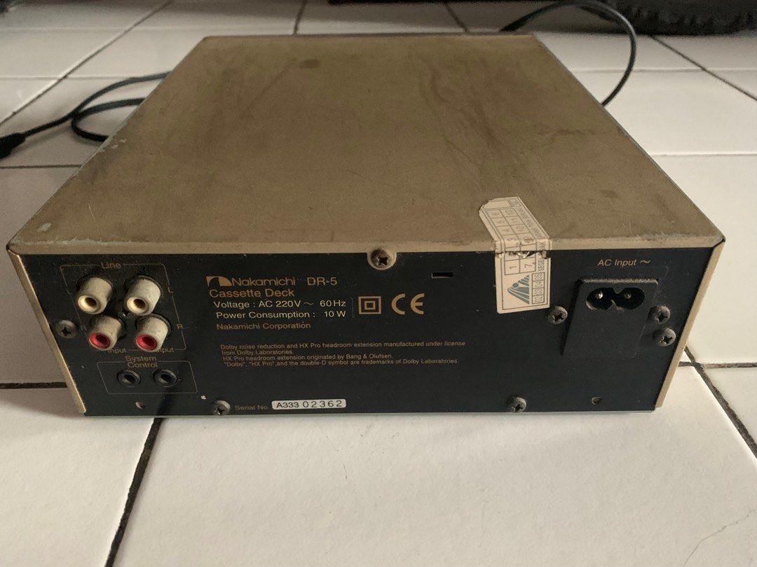 Nakamichi Cassette Deck DR5, Elektronik, Audio di Carousell
