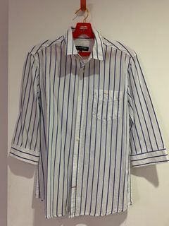 Natural Project Stripe Button Up