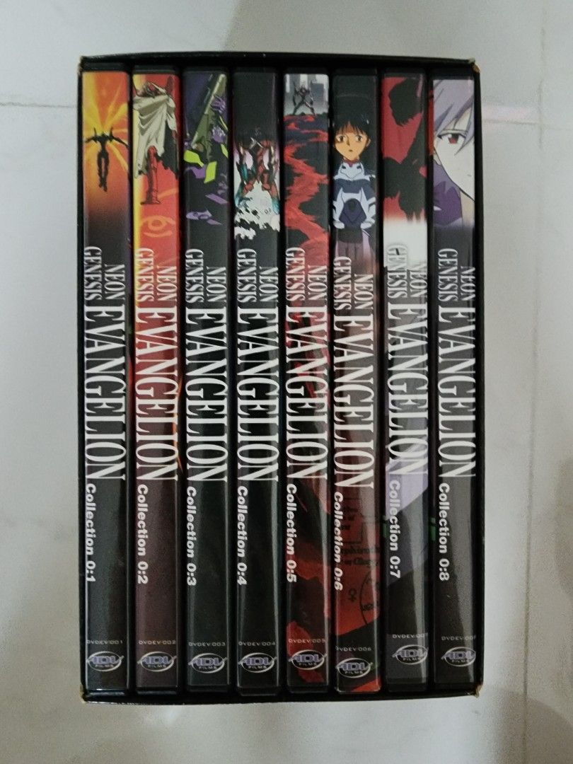 Neon Genesis Evangelion Dvd Box Set Neon Genesis Evangelion Perfect Collection DVD Set, Hobbies & Toys