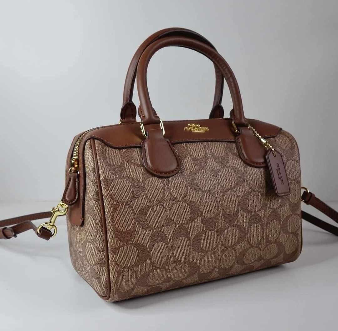 Coach bennett best sale satchel size