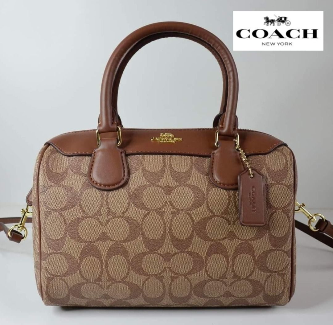 Coach Mini Bennet Satchel, Luxury, Bags & Wallets on Carousell