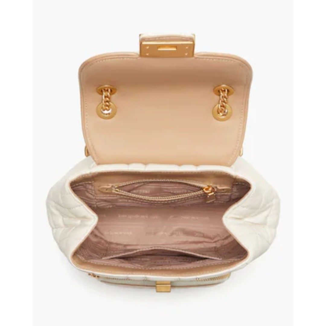 SALES (Ends 30 Nov Noon) Kate Spade Evelyn Quilted Small Backpack Black