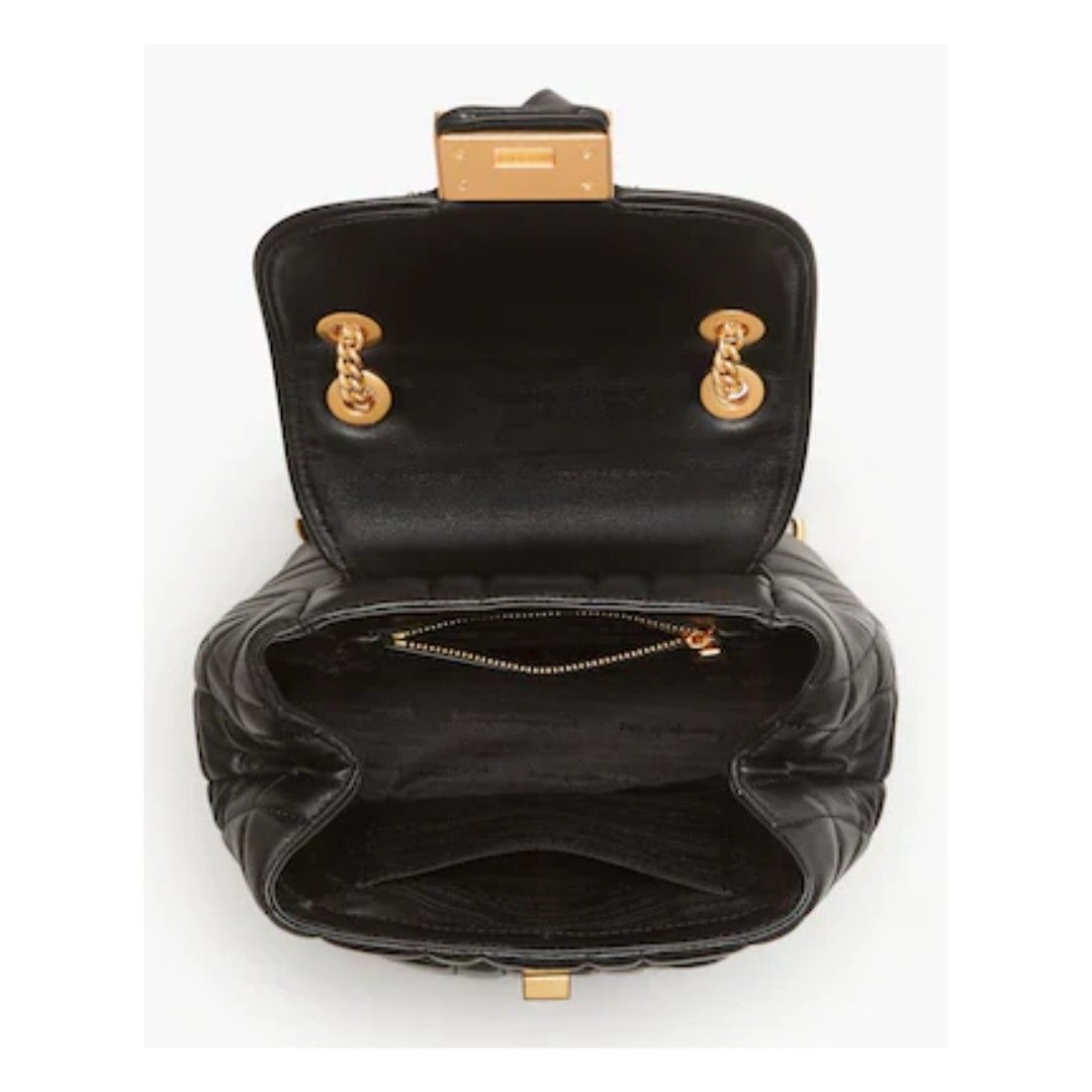 SALES (Ends 30 Nov Noon) Kate Spade Evelyn Quilted Small Backpack Black