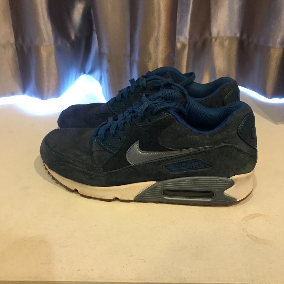 Nike air max 90 womens navy blue sale