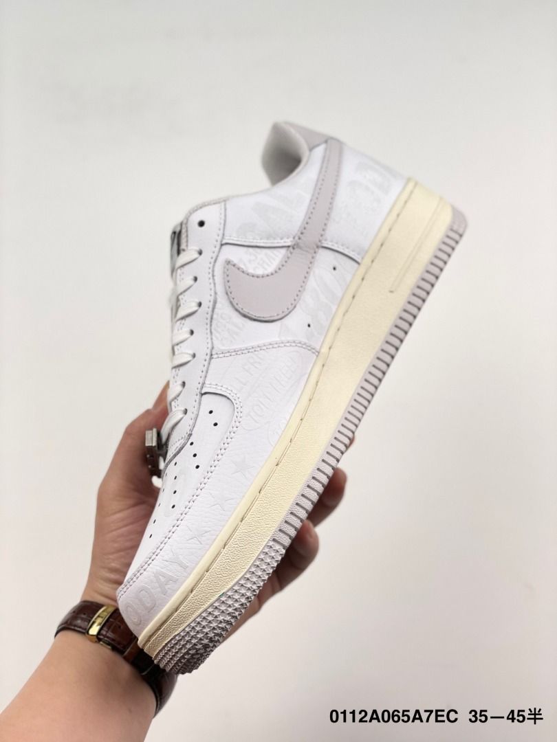 Nike Metal Buckle Nike Air Force 1 Low Air Force One Low Top Versatile Casual Sports Shoes