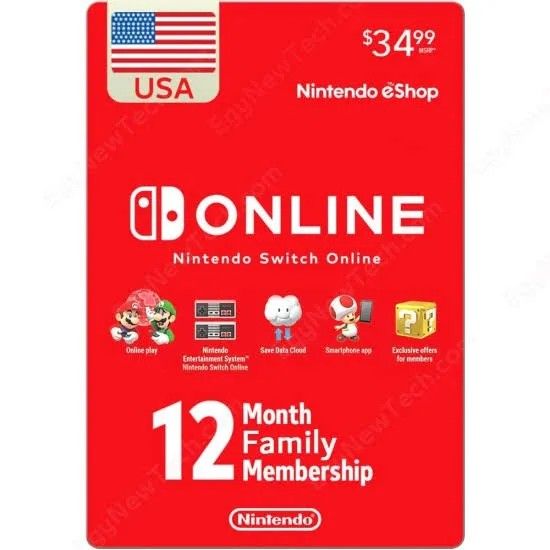 nintendo online family subscription split Video Gaming Video