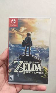 Nintendo Switch Games Zelda Breath of the Wild BOTW