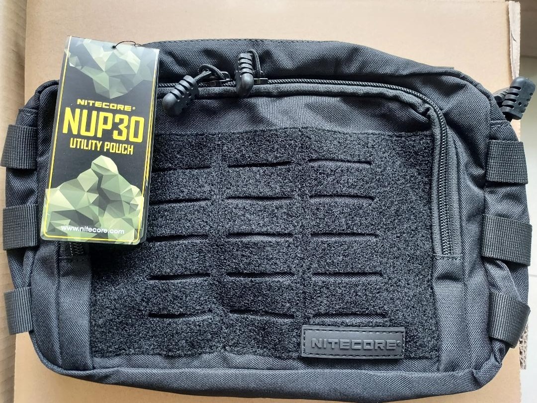 Nitecore NUP30 - MOLLE Utility Pouch, Men's Fashion, Bags, Belt bags ...