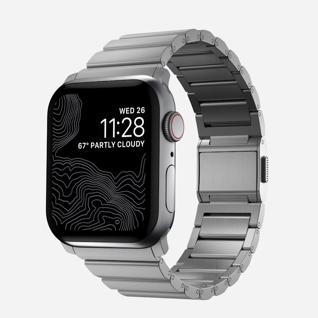 2022年限定カラー 未使用新品 Apple Watch NOMAD Titanium Band - 通販