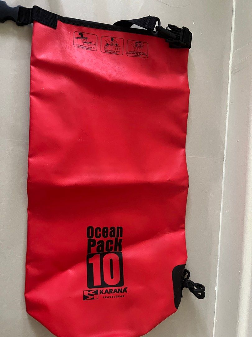 Ocean Pack Dive Bag 10 Litre, Sports Equipment, Other Sports Equipment