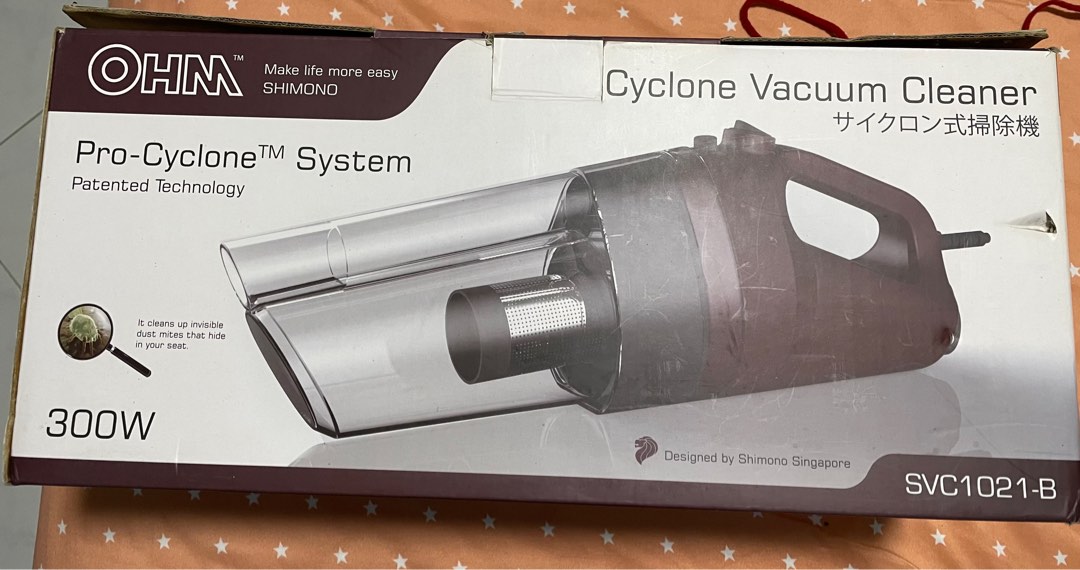 Ohm Vacuum Cleaner, TV & Home Appliances, Vacuum Cleaner & Housekeeping on Carousell