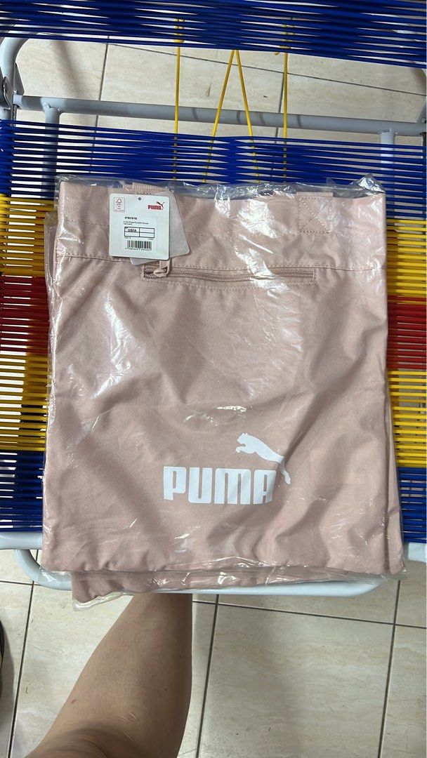 Original PUMA packable bag (pink colour), Women's Fashion, Bags
